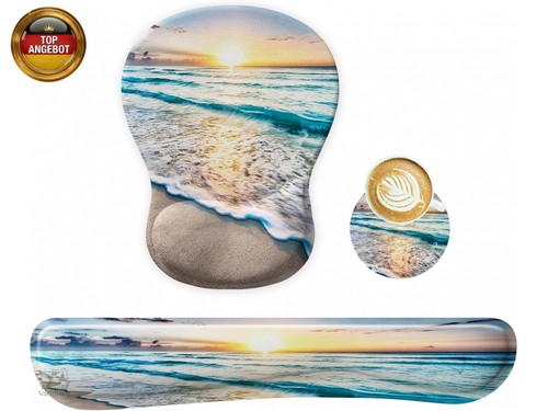 Mauspad set - 3-in-1,