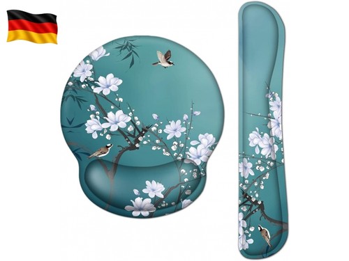 Mauspad mit gelkissen - mit, mousepad